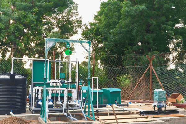 Eco-friendly luxury beach resort water management